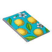 レモンズオンブルー ノートブック (右側)