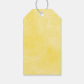 レモンズグリーンリーブライダルシャワー ギフトタグ (裏面)