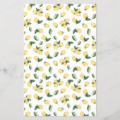 レモンズグルーマーが言ったブライダルシャワーゲームカード チラシ (裏面)