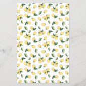 レモンズザエプロンブライダルシャワーゲームカード チラシ (裏面)