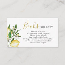 レモンズフローラブックベビーカード