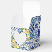 レモンズフローラメディテラネアンモザイク結婚タイル フェイバーボックス (オープン)