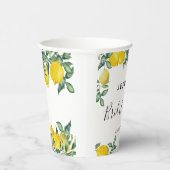 レモンズブライダルシャワーパーティーデコールフォトブース 紙コップ (右)