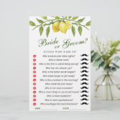 レモンズブロッサムグリーナリーシックブライダルシャワーゲーム (スタンド正面)