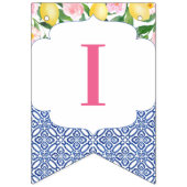 レモンズポジターノ50と素晴らしい50th誕生日パーティー バンティングフラッグ (第2の旗)