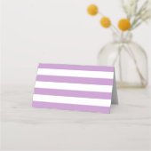 レモンズラベンダーイエローウェディングパーティー座席表 プレイスカード (裏面)