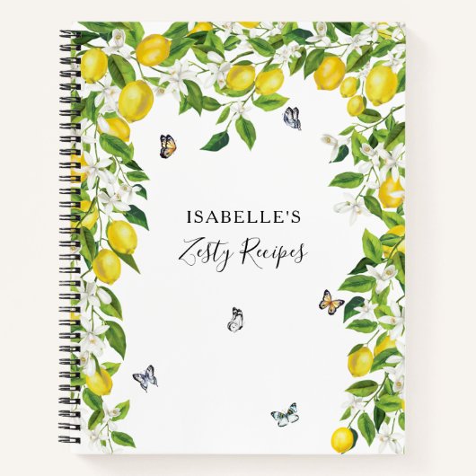 レモンズレシピ ノートブック (正面)