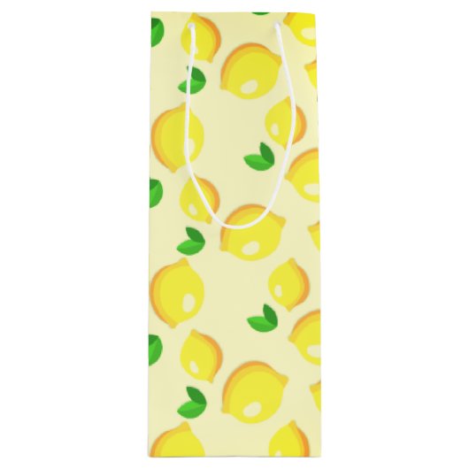 レモンズワインまたは抱き枕 ワインギフトバッグ (正面)