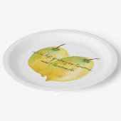 レモンズ引用文 ペーパープレート (アングル)