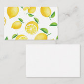レモンズ紙 名刺 (正面/裏面)