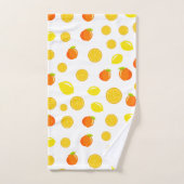 レモンズ&オレンジ バスタオルセット (ハンドタオル)