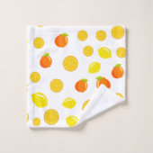 レモンズ&オレンジ バスタオルセット (ウォッシュタオル)