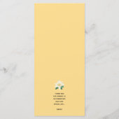 レモンズ・グリーン結婚リー メニュー (裏面)