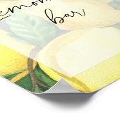 レモンズ – ドリンク – レモネードバー ポスター (角)