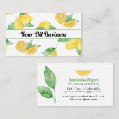 レモンズ&葉油エッセンシャル 名刺 (正面/裏面)