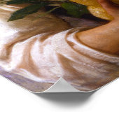 レモンズW.A. Bouguerau Canvasを保持する少女 ポスター (角)