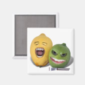 レモンゼスターに注意 マグネット (正面/裏面)