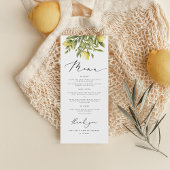 レモンソレント地中海のブライダルシャワー メニュー