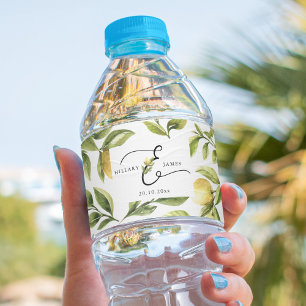 レモンソレ結婚ント ペットボトルラベル