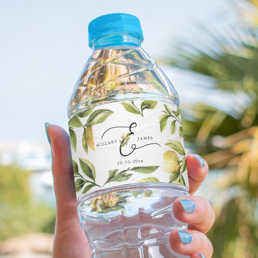 レモンソレ結婚ント ペットボトルラベル