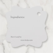 レモンソース調味缶詰瓶価格 フェイバータグ (裏面)