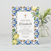 レモンタイルの確地中海の認 招待状 (スタンド正面)