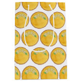 レモンタルトタルタオウシトロンカードパイベーキング食品 ミディアムペーパーバッグ (正面)