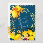 レモンターコイズグッズマーンのカード サンキューカード (正面/裏面)