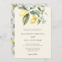 レモンタ地中海のイルバターイエロー結婚ズ