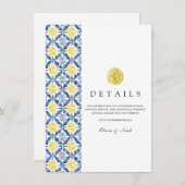 レモンタ地中海のイル詳細 エンクロージャーカード (正面/裏面)