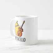 レモンチェロおもしろいドリンクプン コーヒーマグカップ (正面左)