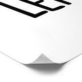 レモンチェロおもしろいドリンクプン ポスター (角)