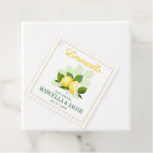 レモンチェロボトル結婚ズ フェイバータグ (インサイチュ)