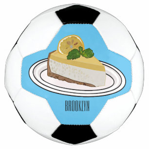 レモンチーズケーキ漫画イラストレーション サッカーボール