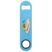 レモンチーズケーキ漫画イラストレーション スピード栓抜き (正面)