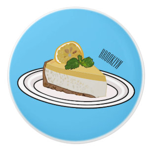 レモンチーズケーキ漫画イラストレーション セラミックノブ