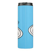 レモンチーズケーキ漫画イラストレーション タンブラー (裏面)