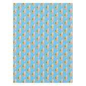 レモンチーズケーキ漫画イラストレーション テーブルクロス (正面)