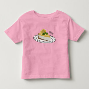 レモンチーズケーキ漫画イラストレーション トドラーTシャツ