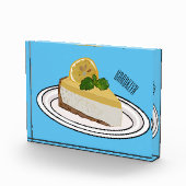 レモンチーズケーキ漫画イラストレーション フォトブロック (右)
