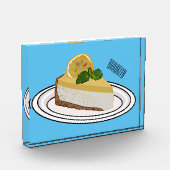 レモンチーズケーキ漫画イラストレーション フォトブロック (左)