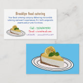 レモンチーズケーキ漫画イラストレーション 名刺 (正面/裏面)