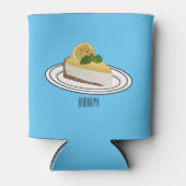 レモンチーズケーキ漫画イラストレーション 缶クーラー (正面)