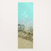 レモンツイストビーチグリッター#3 ヨガマット (裏面)