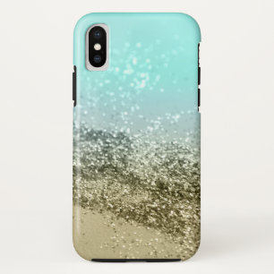 レモンツイストビーチグリッター#3 iPhone X ケース