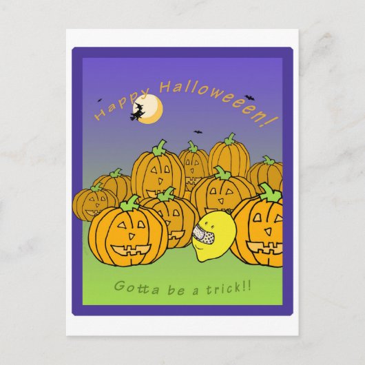 レモンツェのトリック ポストカード (正面)