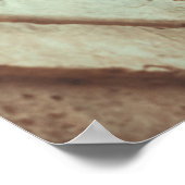 レモンツリーアンドオールド建物 ポスター (角)