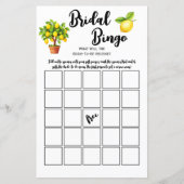 レモンツリーシトラスブライダルシャワーパーティーゲーム (正面)