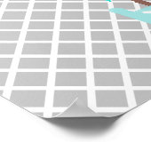 レモンツリートイリアガーデンプランターボックスアート ポスター (角)