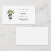 レモンツリートピアリーインポットガーデナー 名刺 (正面/裏面)